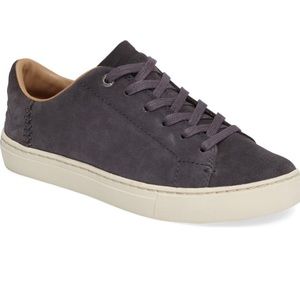 GREY SUEDE FASHION SNEAKERS (TOMS)